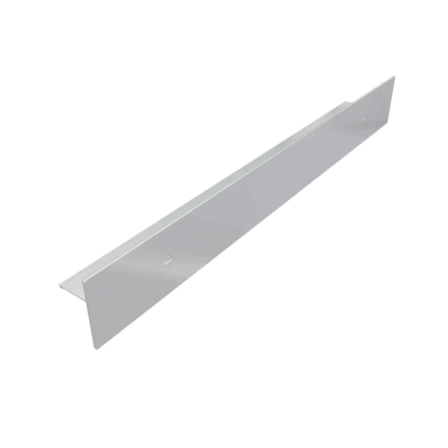 Front Duschhylla M alu/M alu80 B: 800 mm, Matt Aluminium