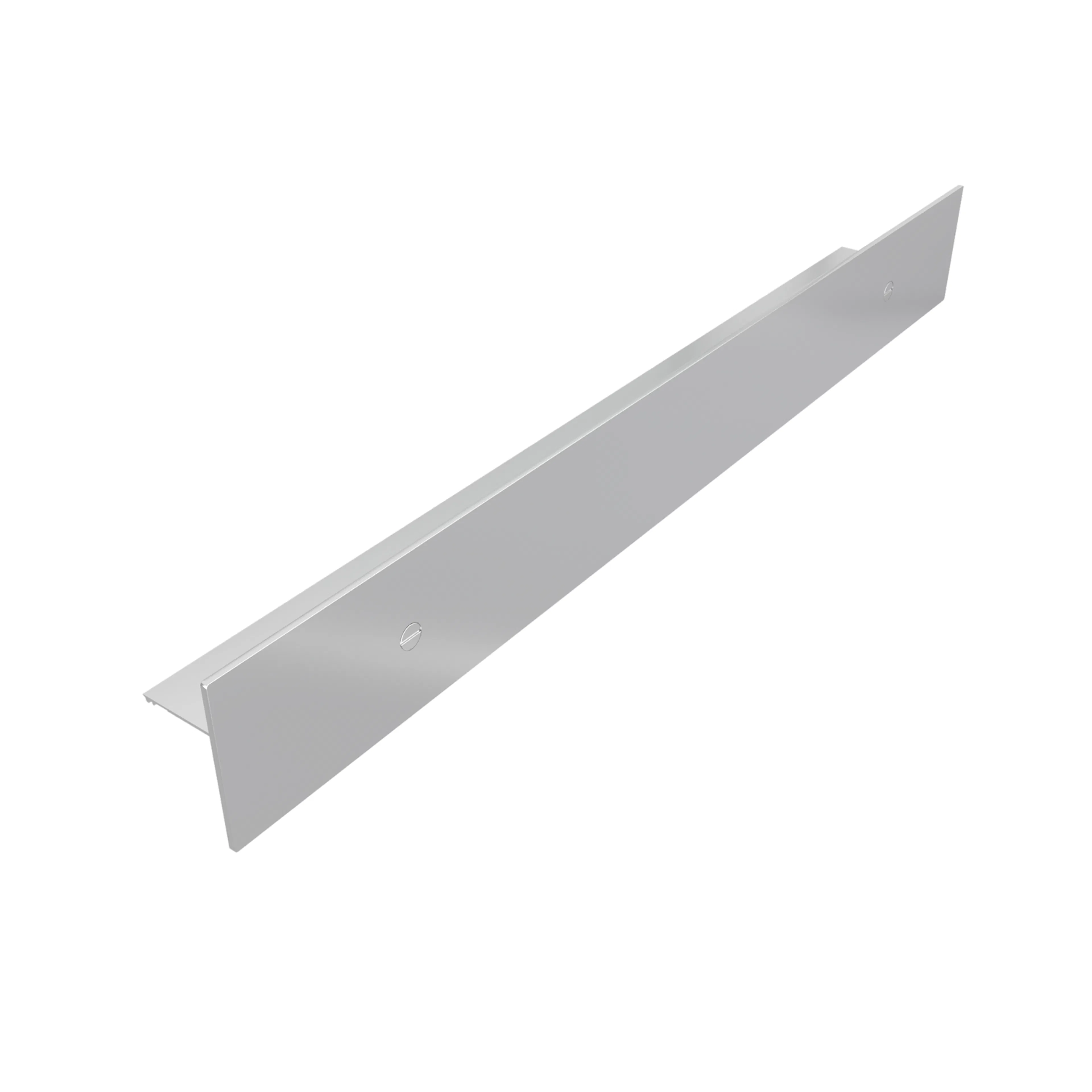 Front Duschhylla M alu/M alu80 B: 800 mm, Matt Aluminium