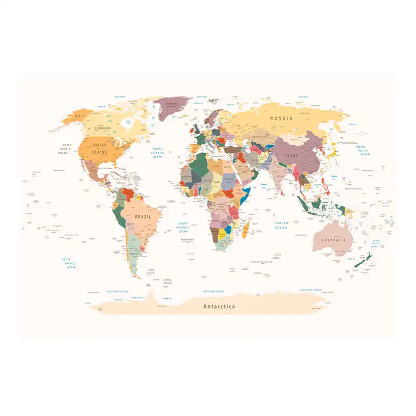 Fototapet Arkiio World Map