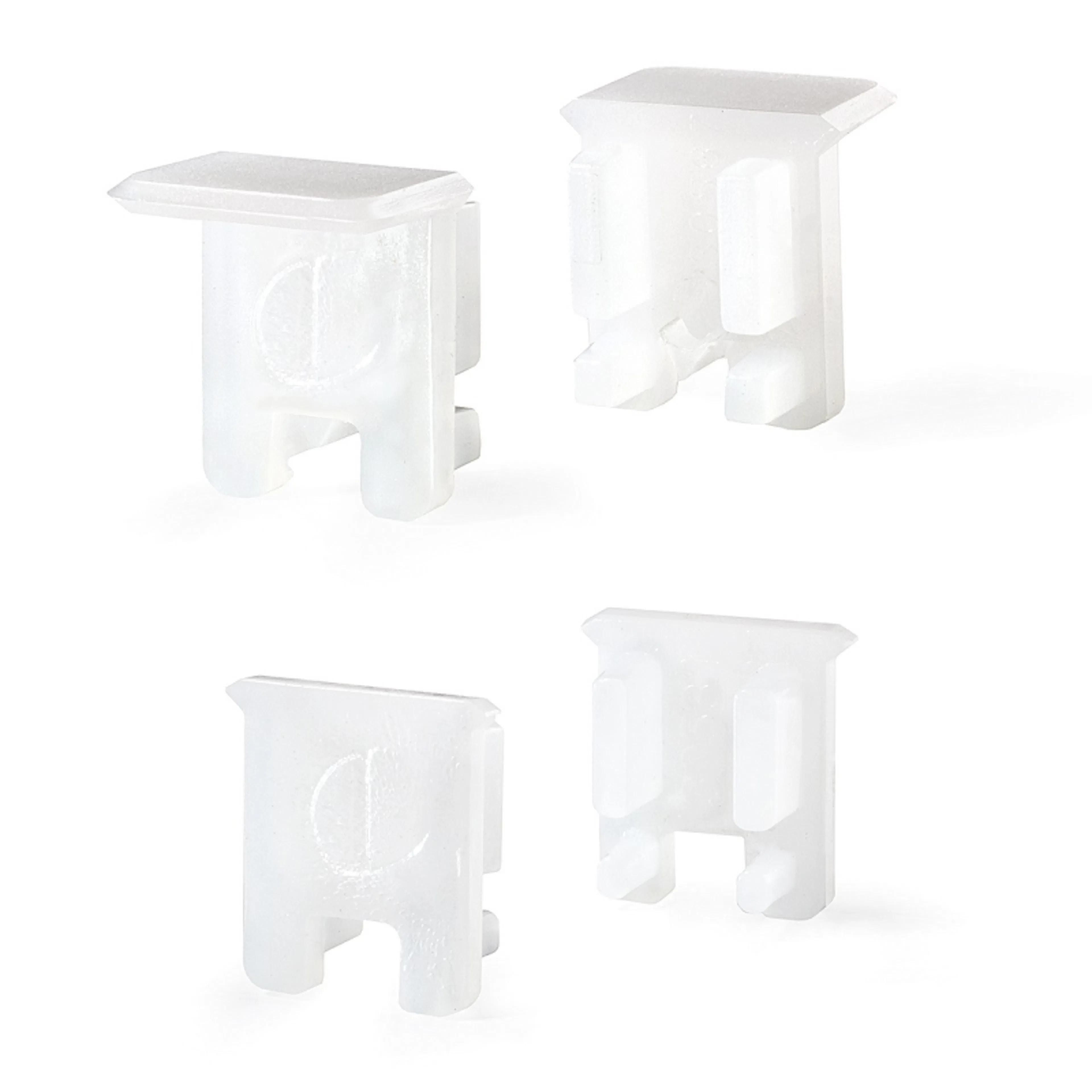 Ändavslut Beslag Design LED-profil Apex 2x2-pack