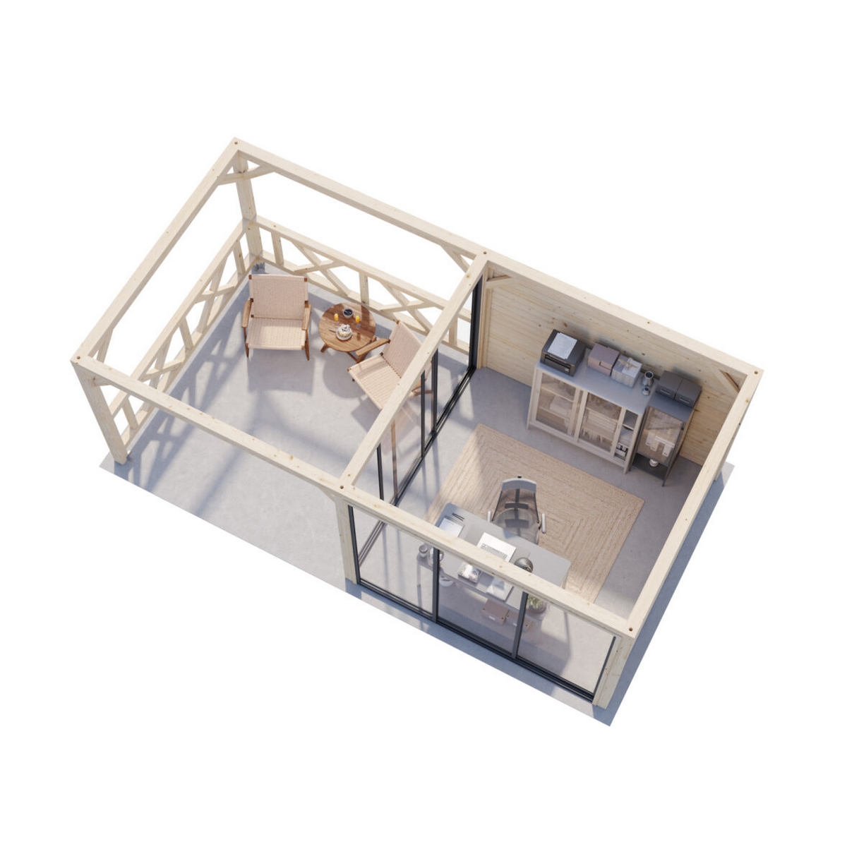 Uterum Palmako Lenna 16,6 m2 Set 403 Slide
