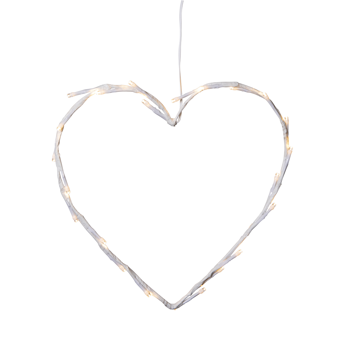 Hängande Dekoration Star Trading Crispy Hjärta LED