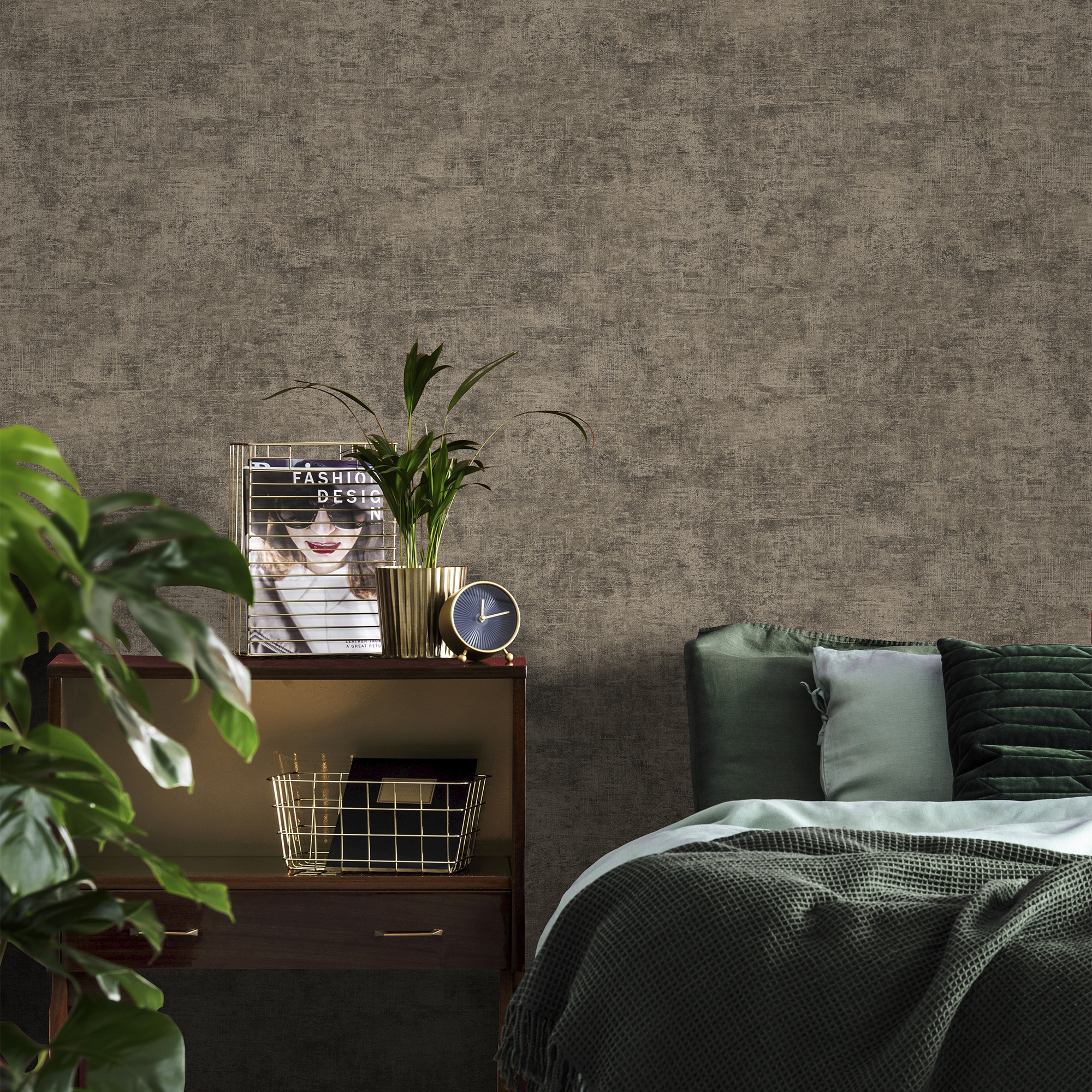 Tapet Easy Decor Betong Metallic Brons 121122