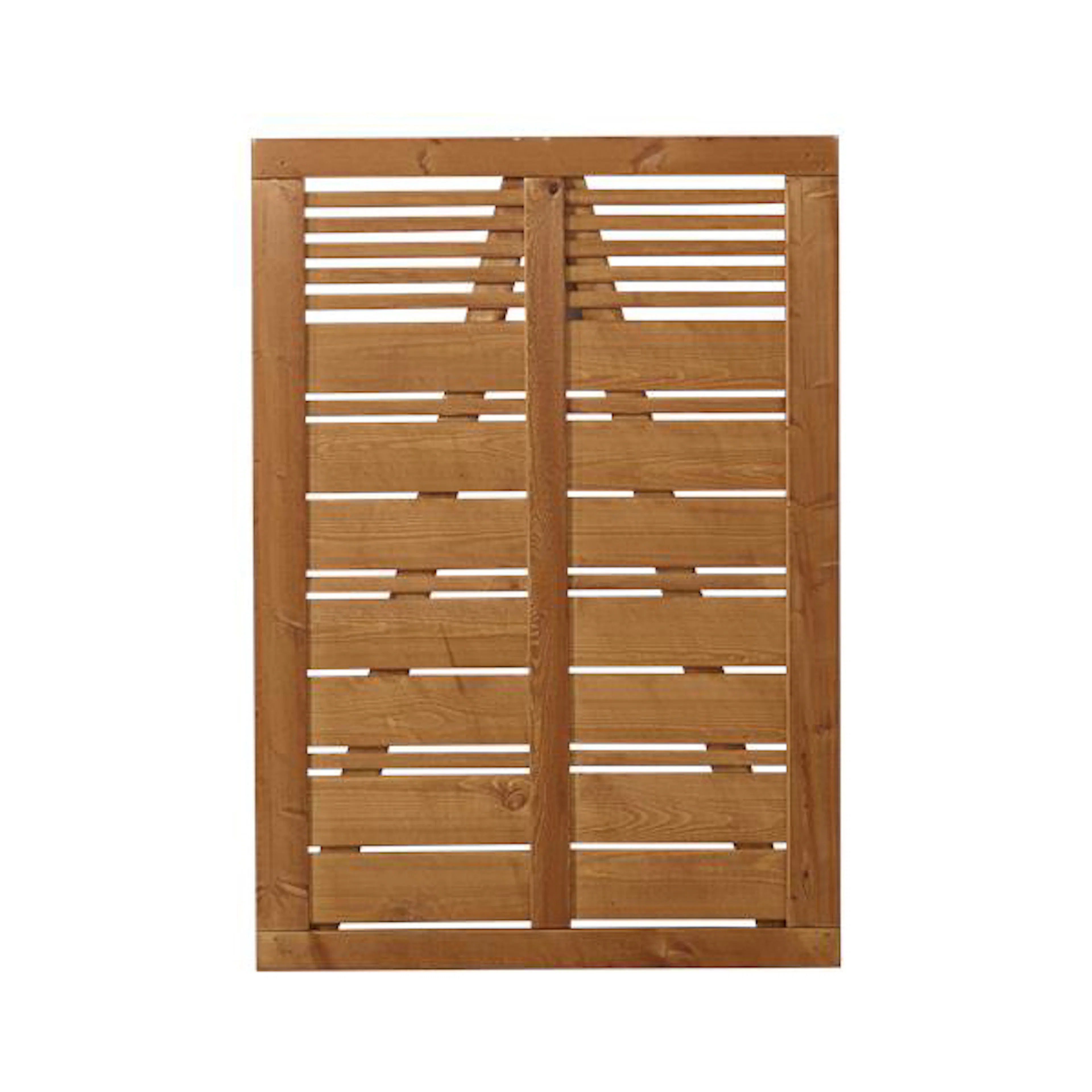 Skärmgrind PLUS Silence 100x140 cm Teak