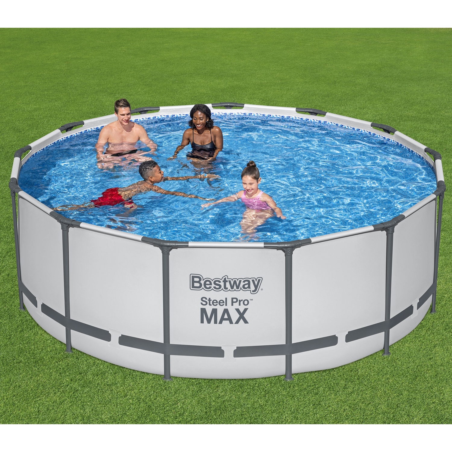 Poolpaket Bestway Steel Pro Max Ø3,96 m ClickConnect