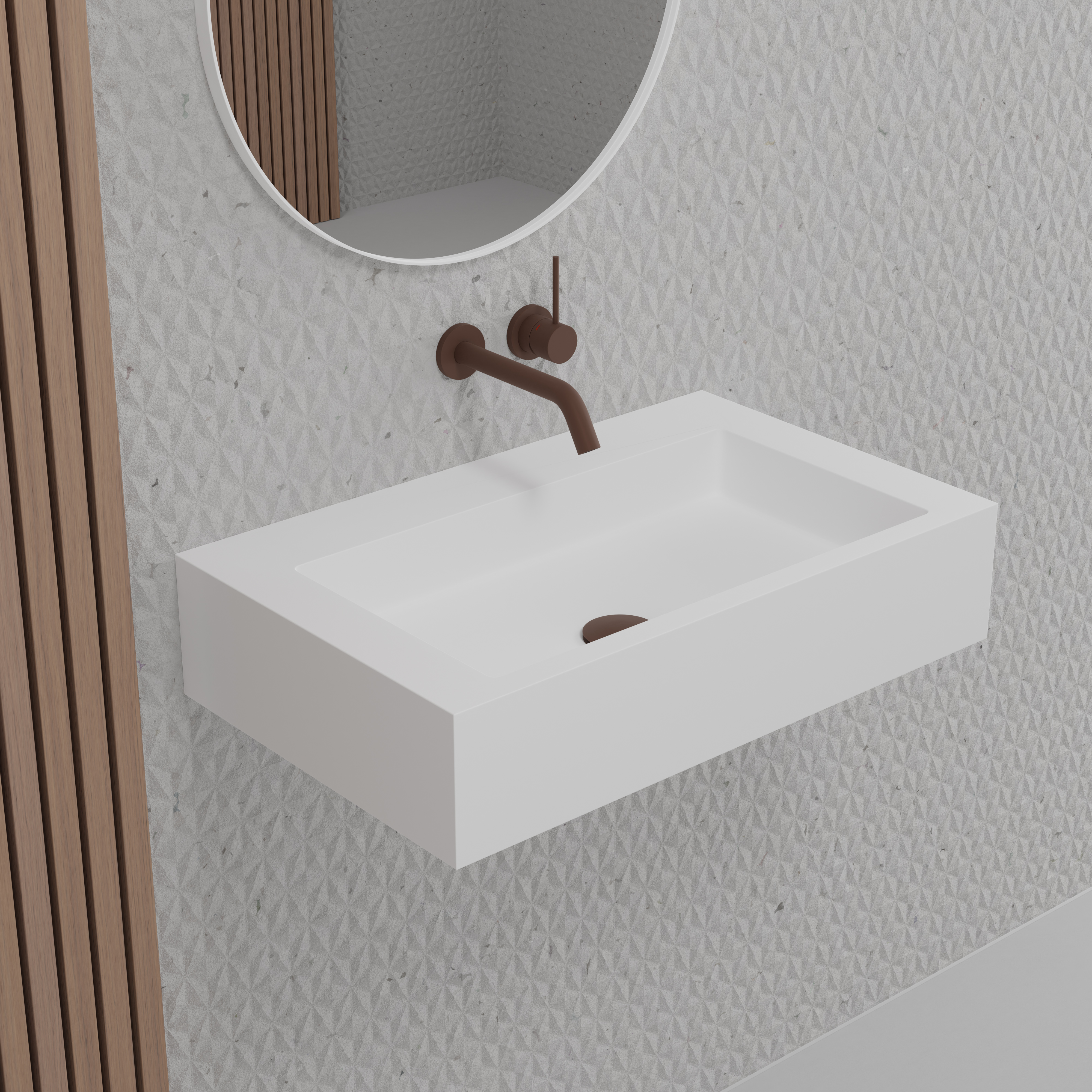 Tvättställ Scandtap Solid SW1