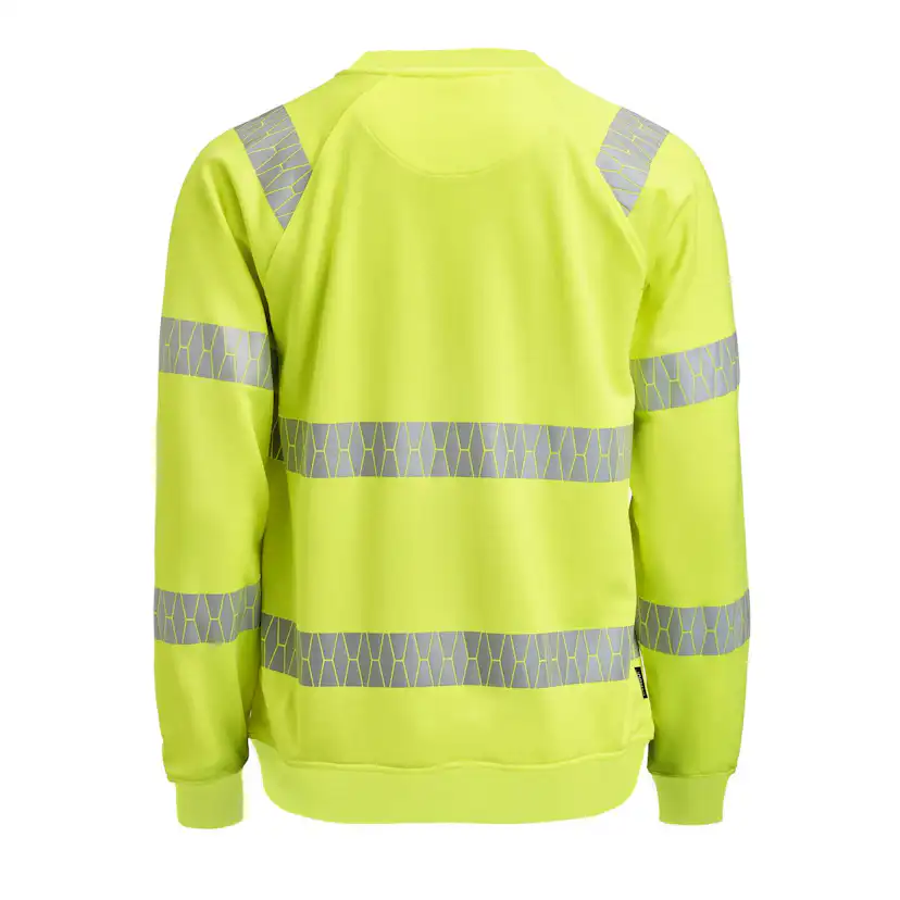 Sweatshirt Jobman Varsel HV Gul