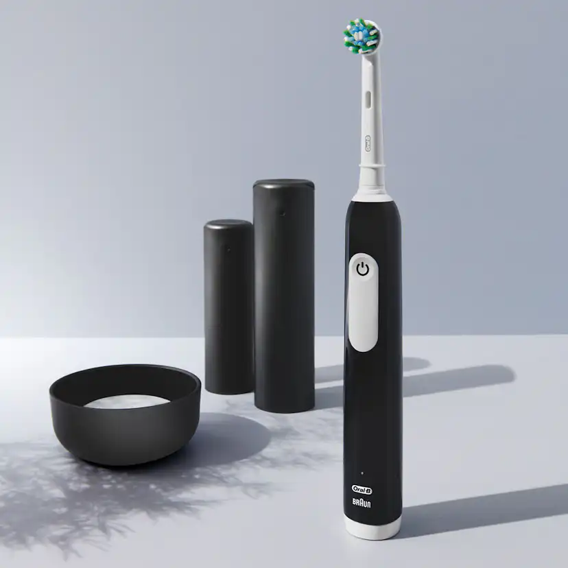 Eltandborste Oral-B Pro1 + Extra Refill