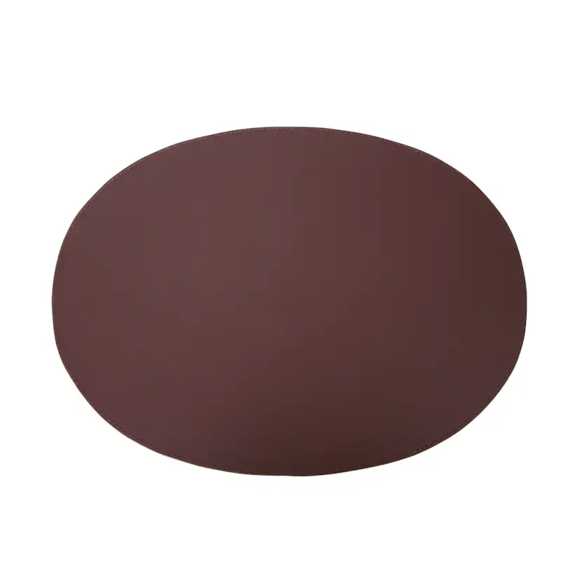 Bordstablett Ørskov Läder Oval 47x34 cm