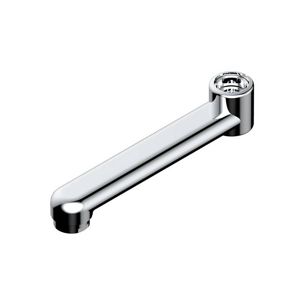 Svängbar pip rak L=150 150 mm