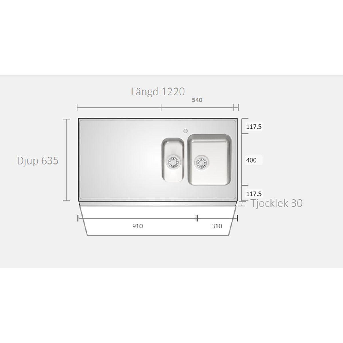 Diskbänk Stala F1220