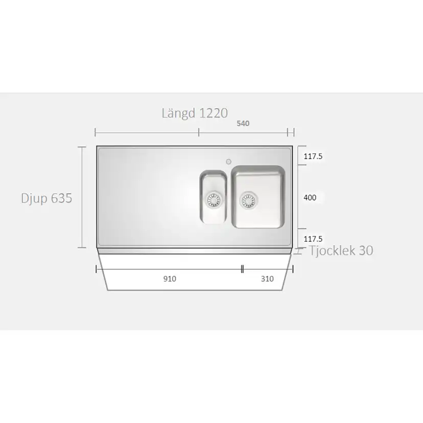 Diskbänk Stala F1220