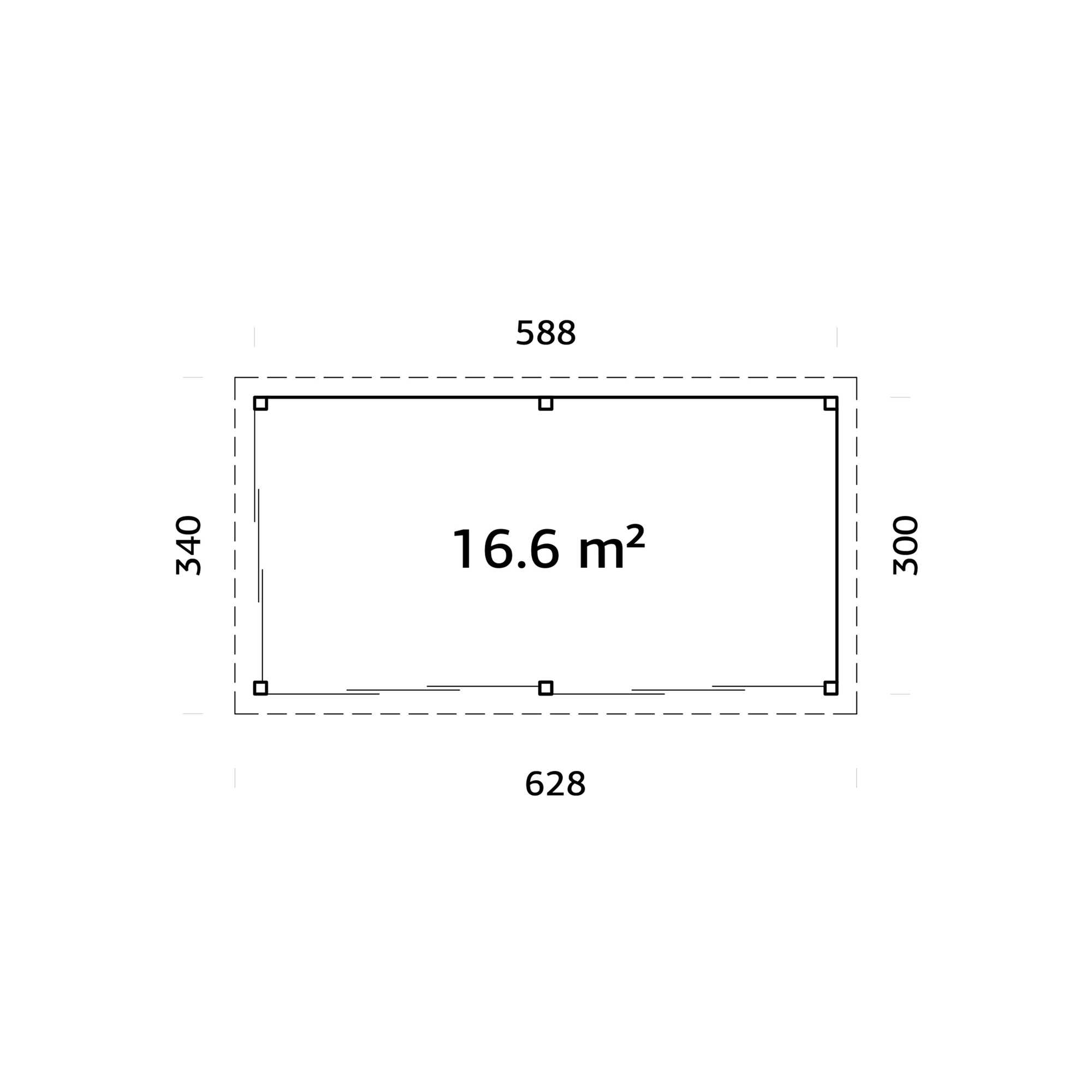 Uterum Palmako Lenna 16,6 m2 Set 402 Slide