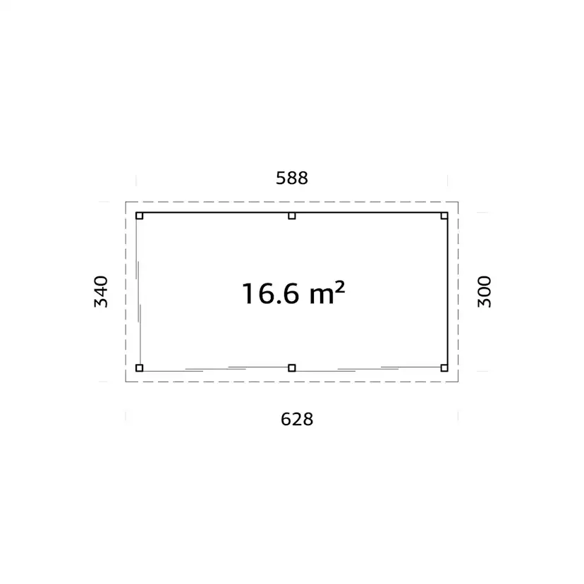 Uterum Palmako Lenna 16,6 m2 Set 402 Slide