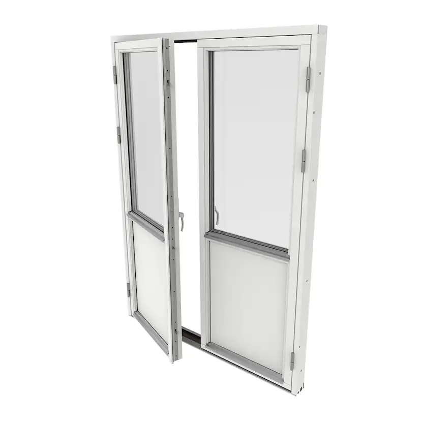 Parfönsterdörr Outline 3-Glas Trä