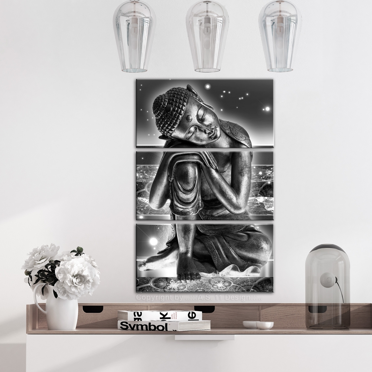 Tavla - Buddha's Fantasies 80x120 80x120 cm