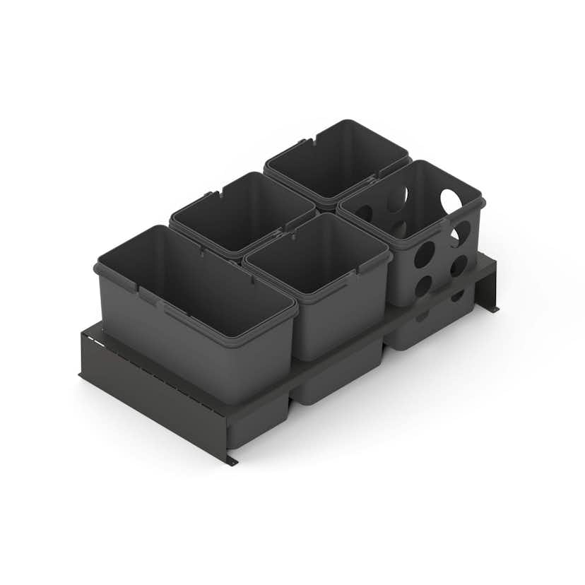 Källsortering Theofils Merida Mörkgrå