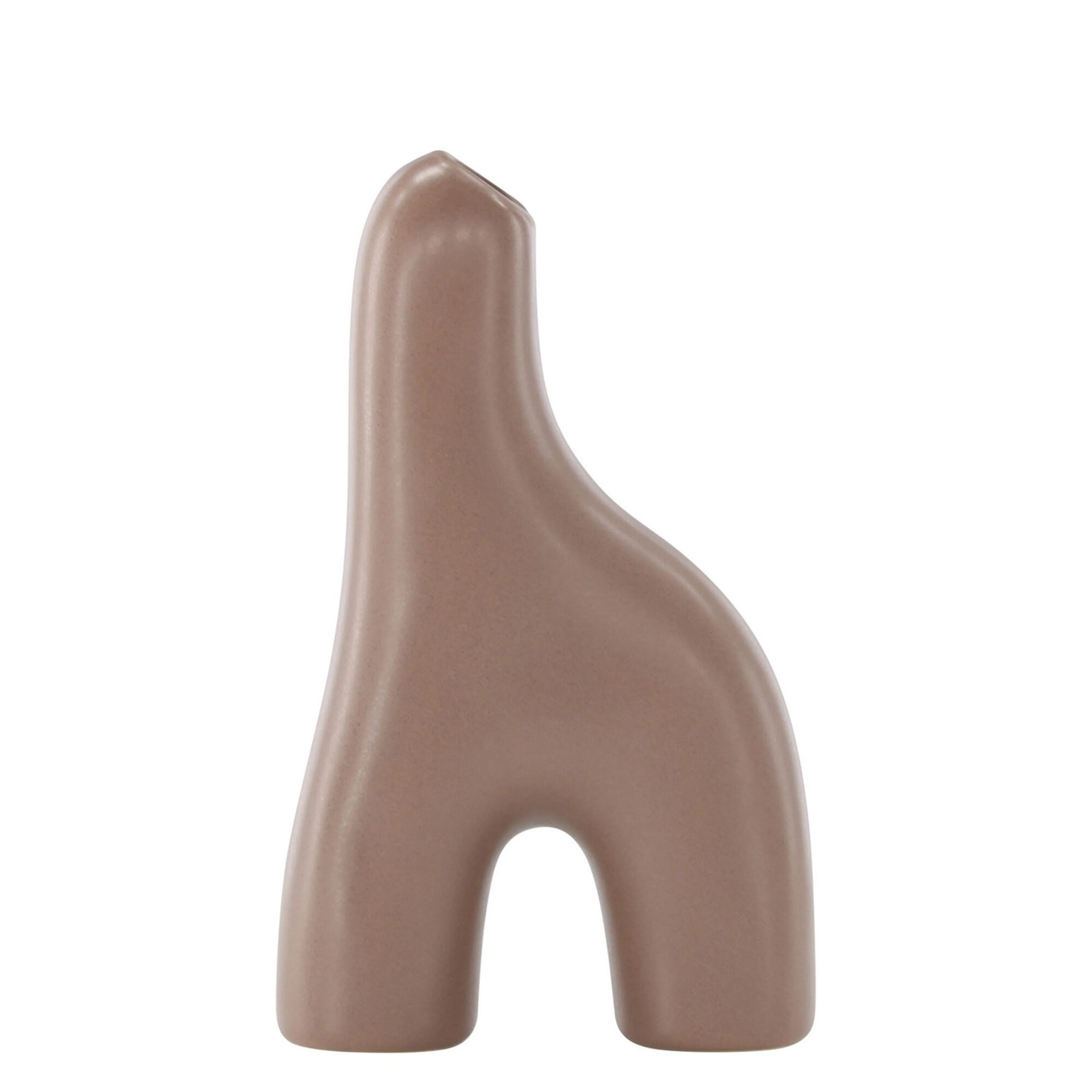 Aya Vase - Brown - 9*4*16Hcm Brun