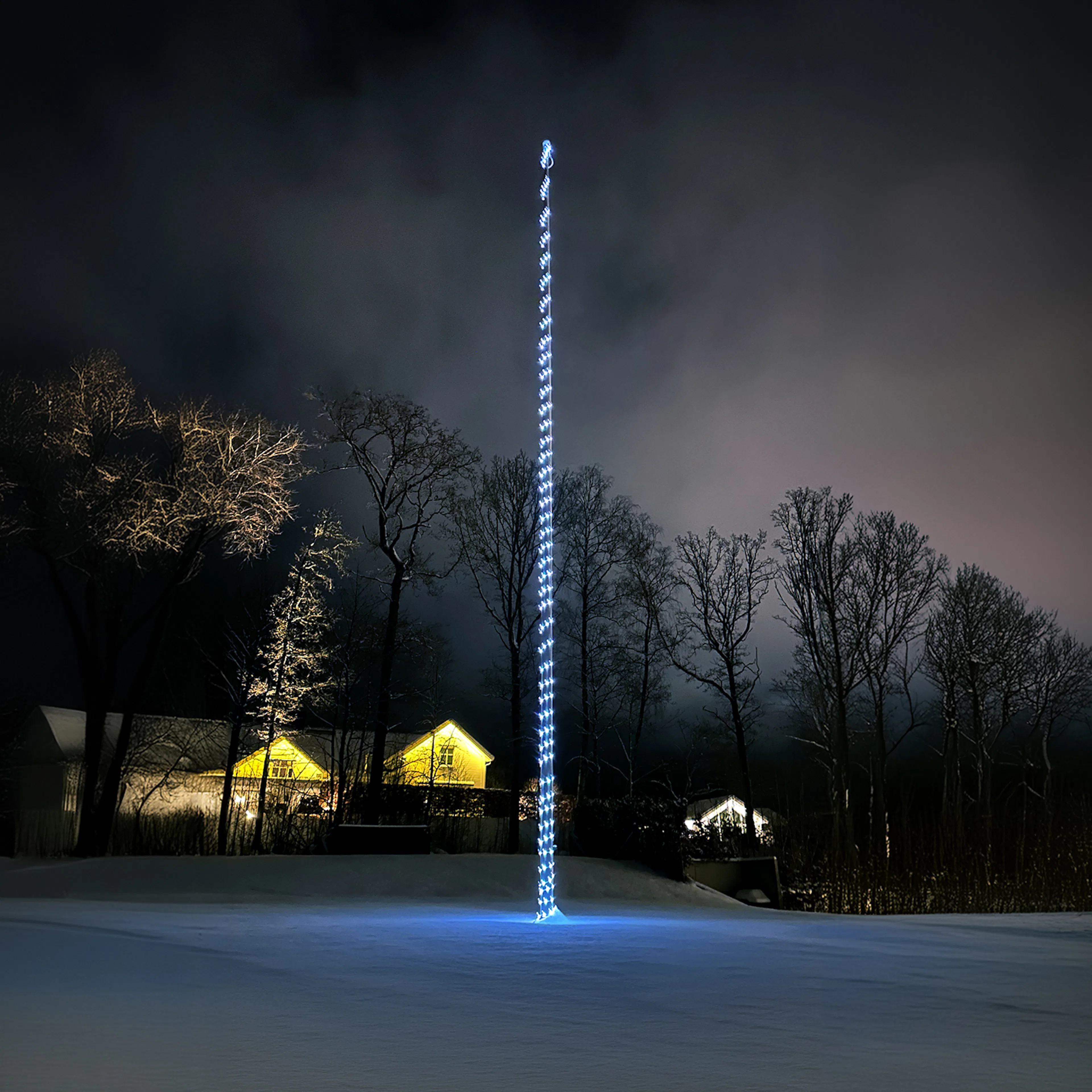 20m, 400 ljuskällor, RGBWW