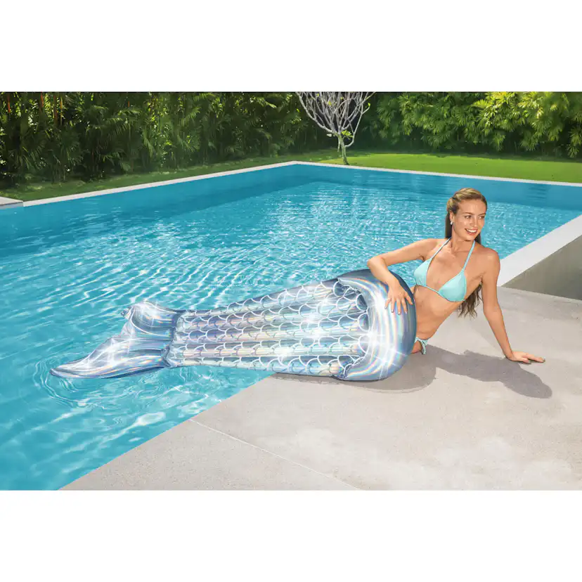 Badmadrass Bestway 193 cm Regnbågsskimrande