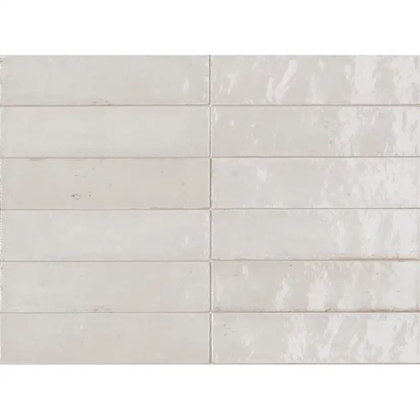 Klinker Lhådös Monza White 6x24 cm