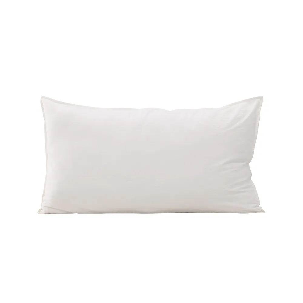 Ronja Cushion Cover Washed Cotton - White / Vit