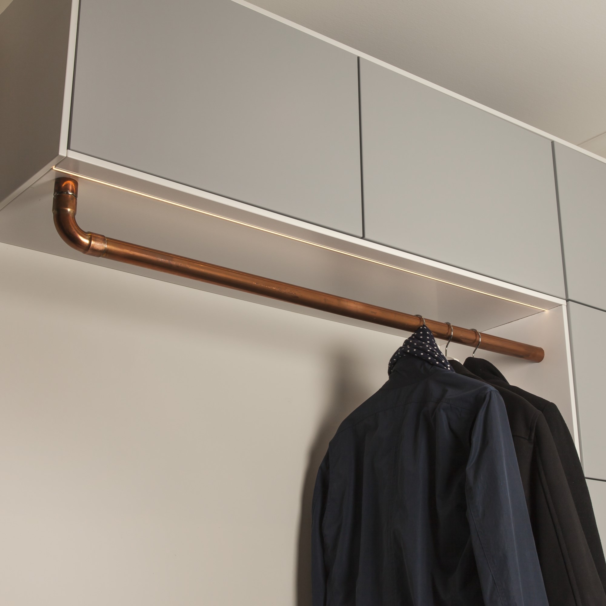 Profil Hide-a-lite Micro T Aluminium 1 m