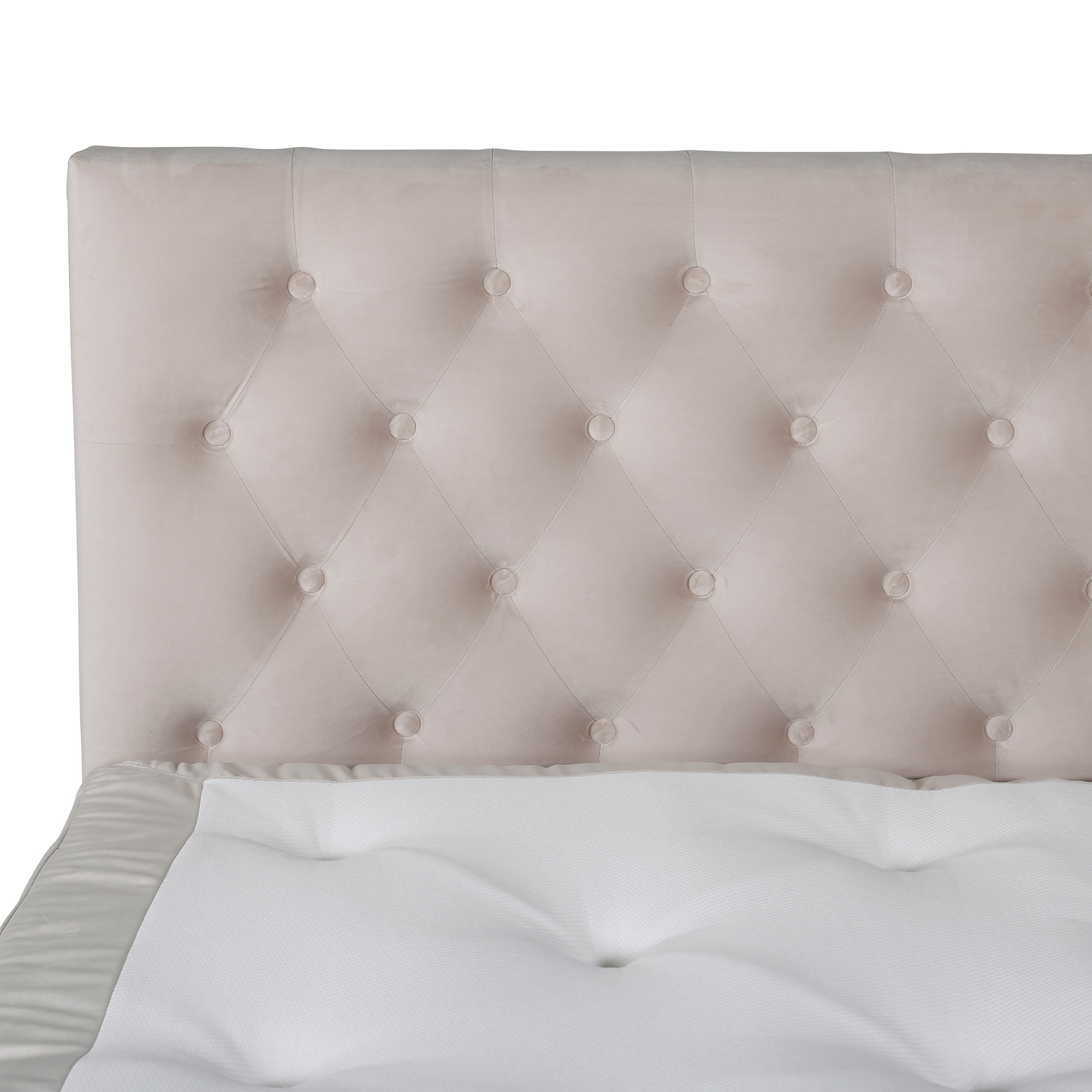 Kontinentalsäng Venture Home Frösslunda Sammet med Sänggavel Föra