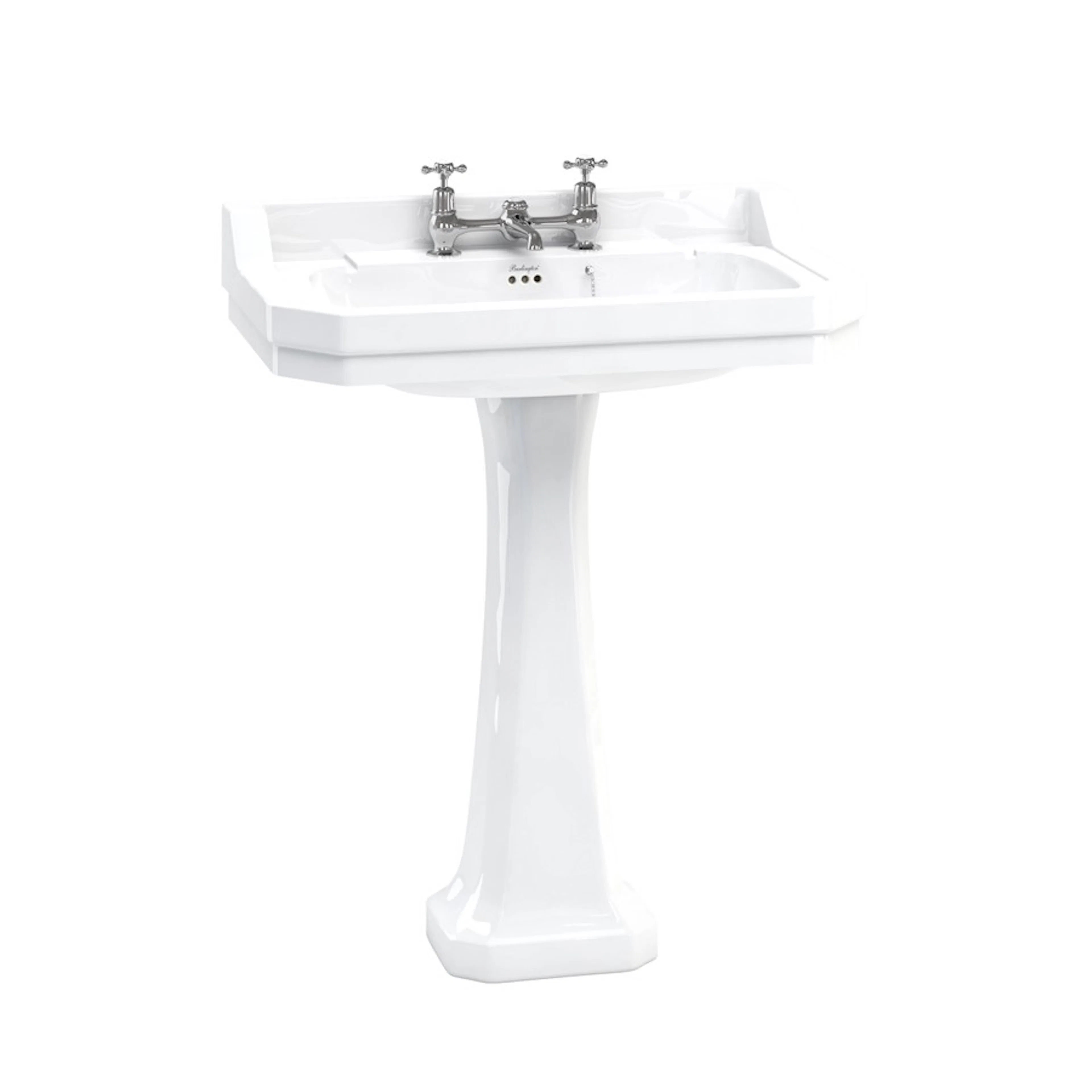 Tvättställ Burlington Edwardian med Piedestal 800 mm