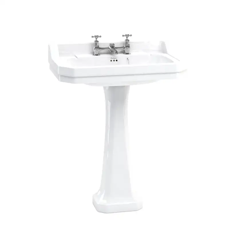 Tvättställ Burlington Edwardian med Piedestal 800 mm