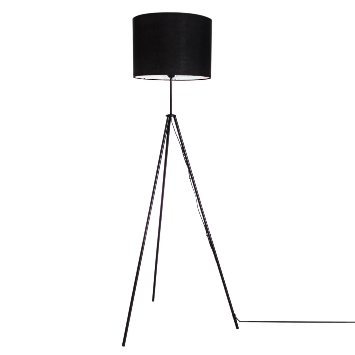 Rina golvlampa svart/vit Svart/Vit