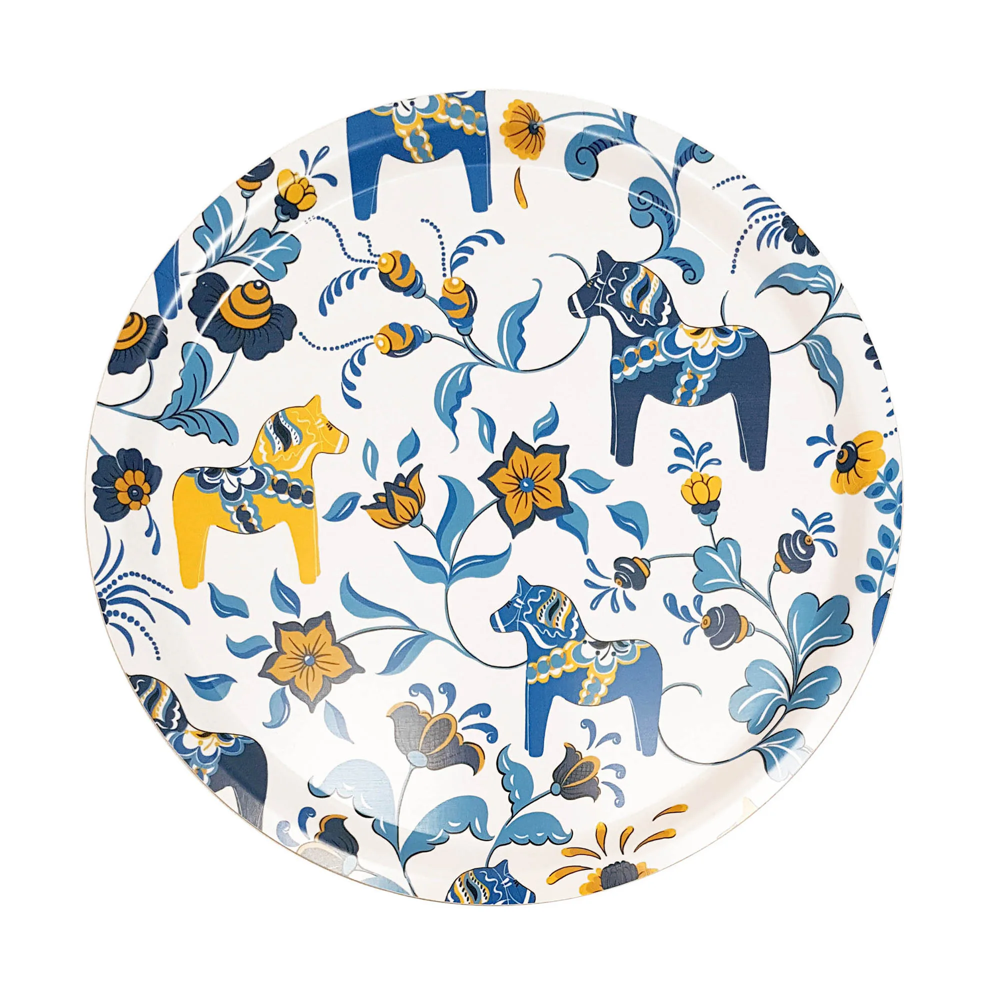 Bricka Arvidssons Textil Leksand Rund