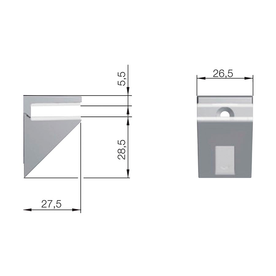 Hyllbärare Kalabrone Mini rf-look