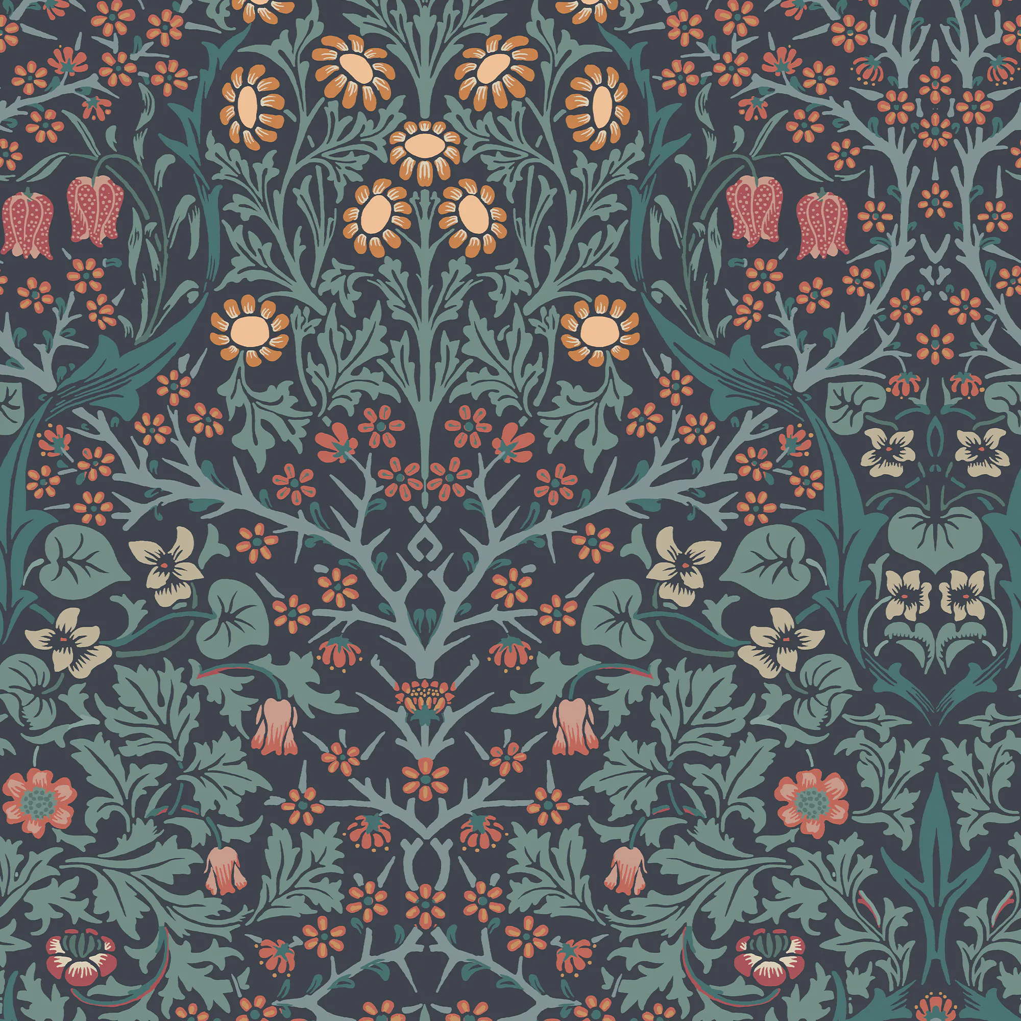 Tapet William Morris At Home Blackthorn 124251