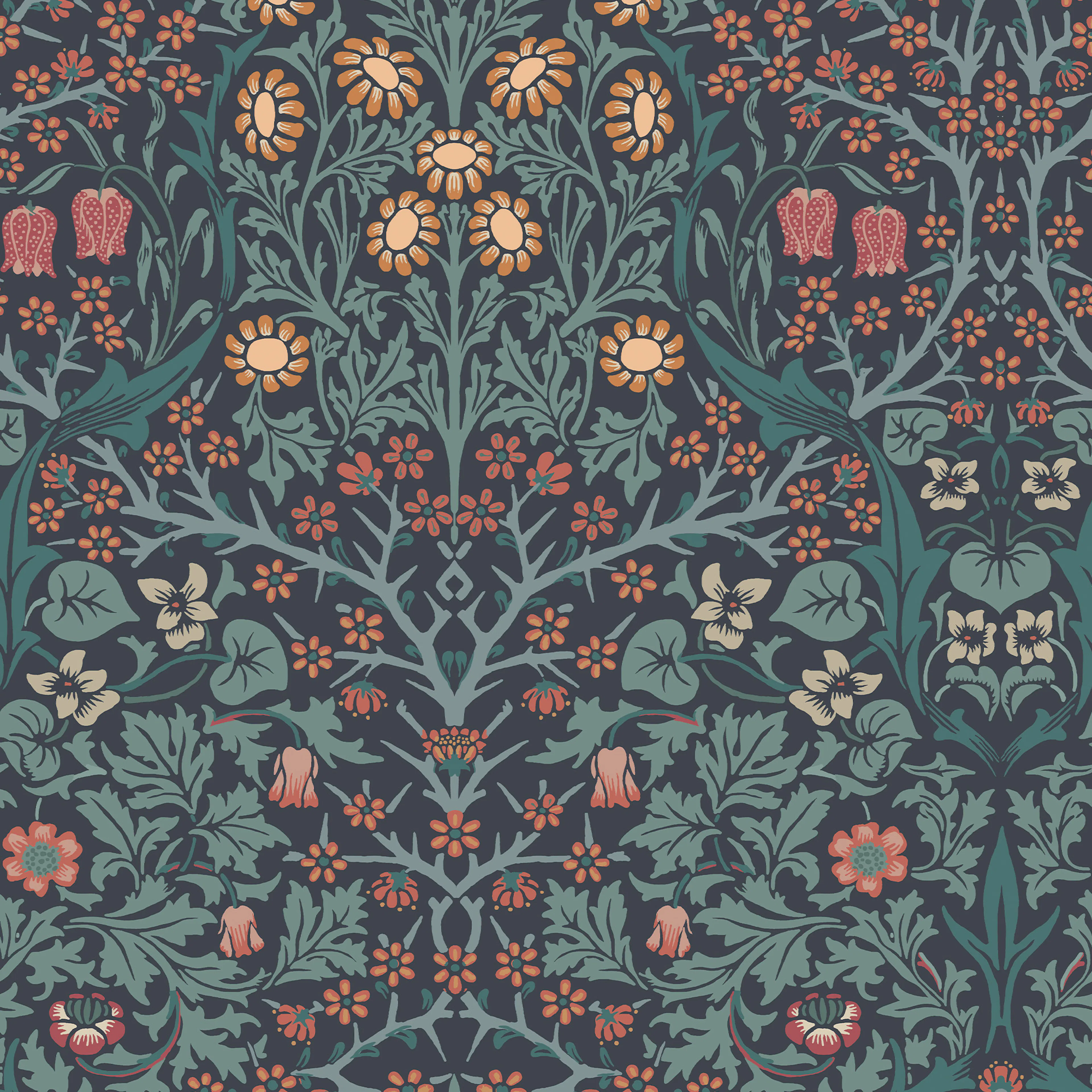 Tapet William Morris At Home Blackthorn 124251