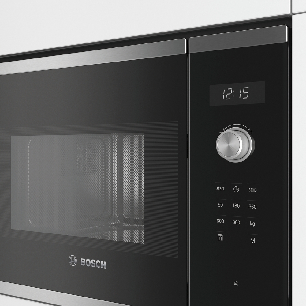 Mikrovågsugn Bosch Serie 6 BFL524MS0 Rostfri