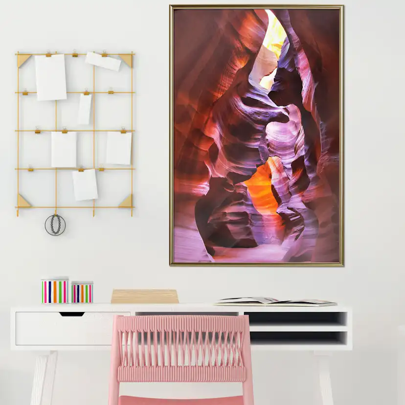 Poster Artgeist Affisch Antelope Canyon