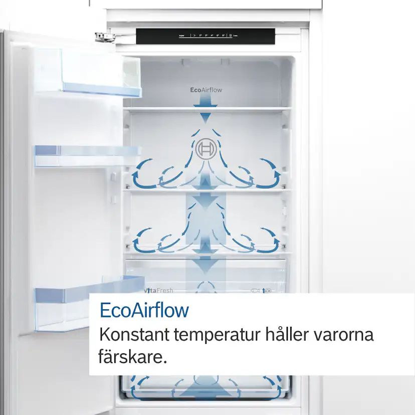 Kyl/Frys Bosch KIV87VFE0 Serie 4 Integrerad