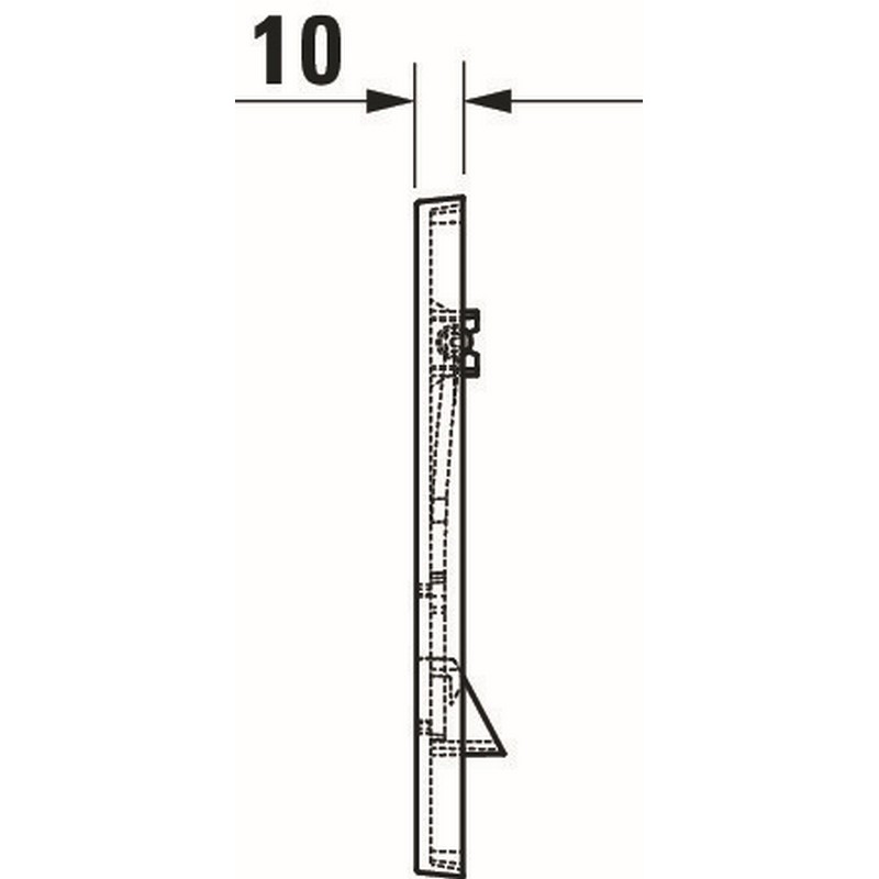 Spolplatta Duravit DuraSystem