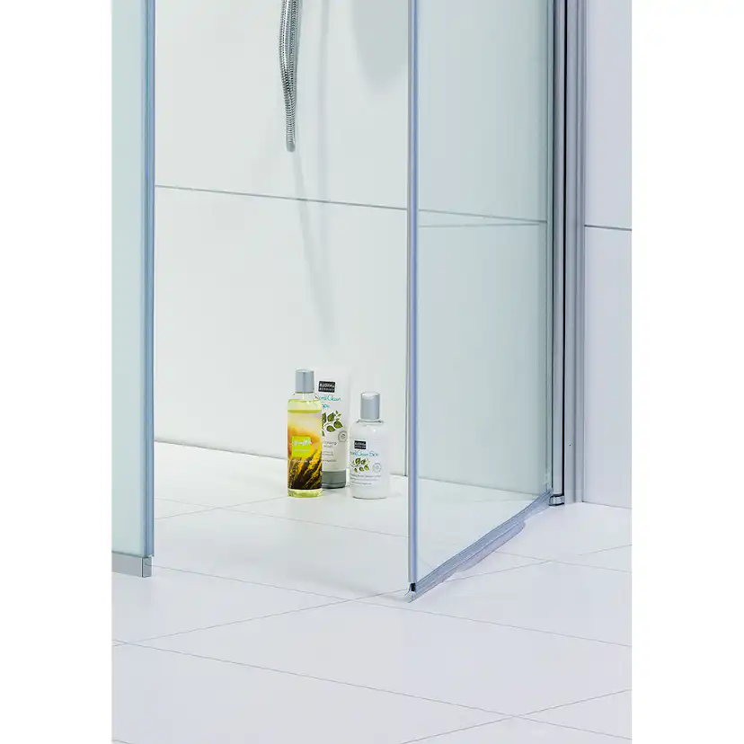 Duschhörna Noro Frost Concept Frostat+Klart glas