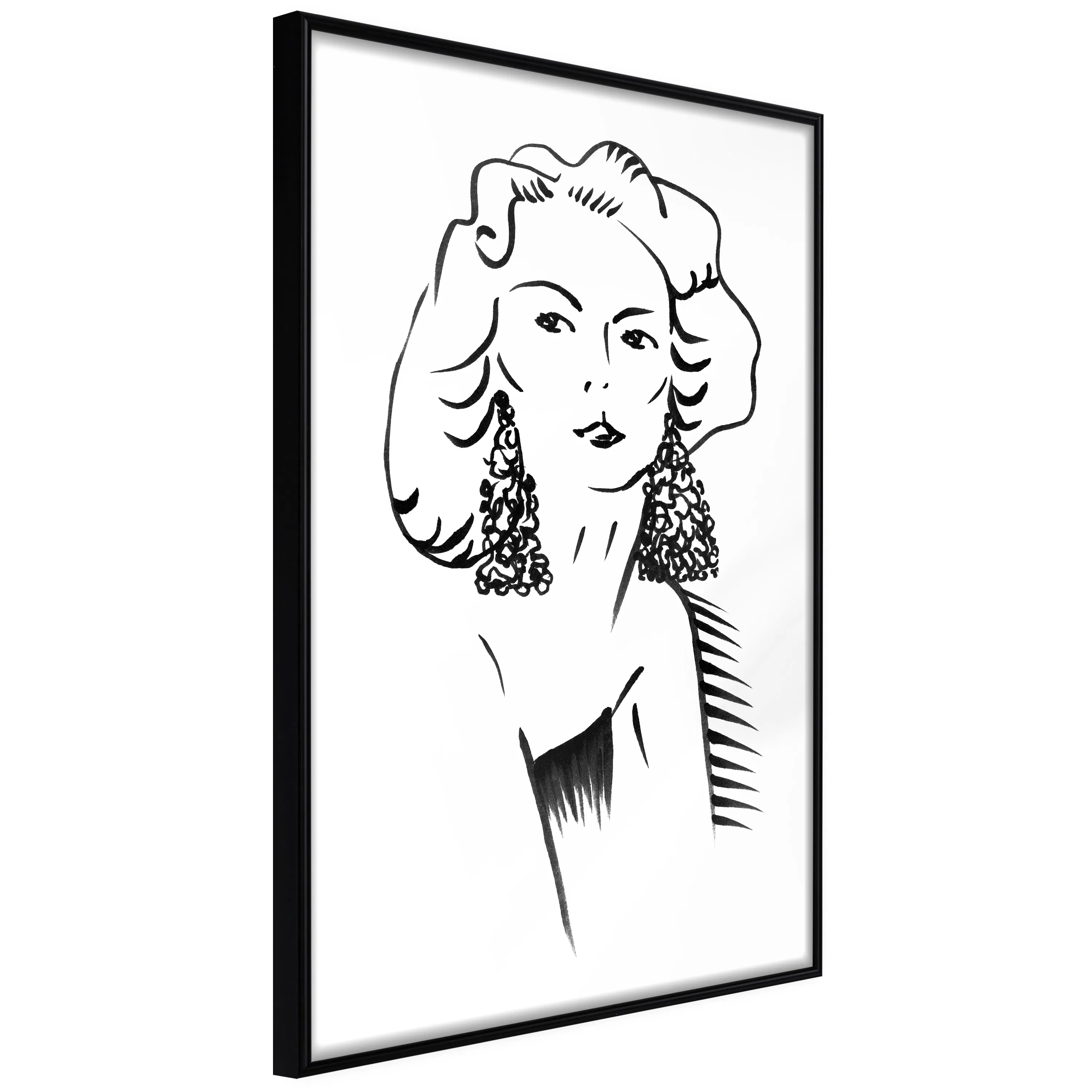 Poster Artgeist Affisch Romantic Blonde