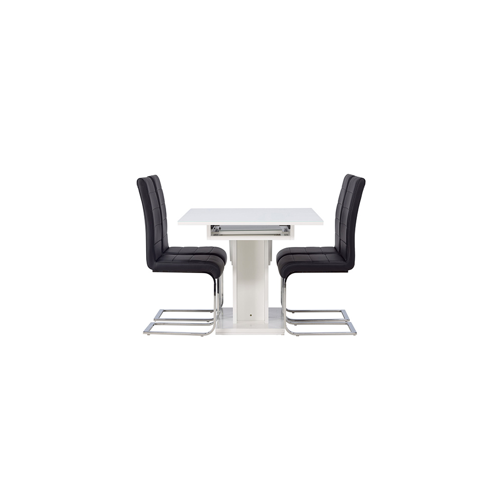 Matgrupp Venture Home Pluto med 4 Tempo Stolar