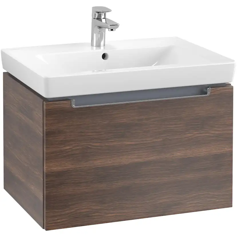 Tvättställsskåp Villeroy & Boch Subway 2.0 med 1 Låda