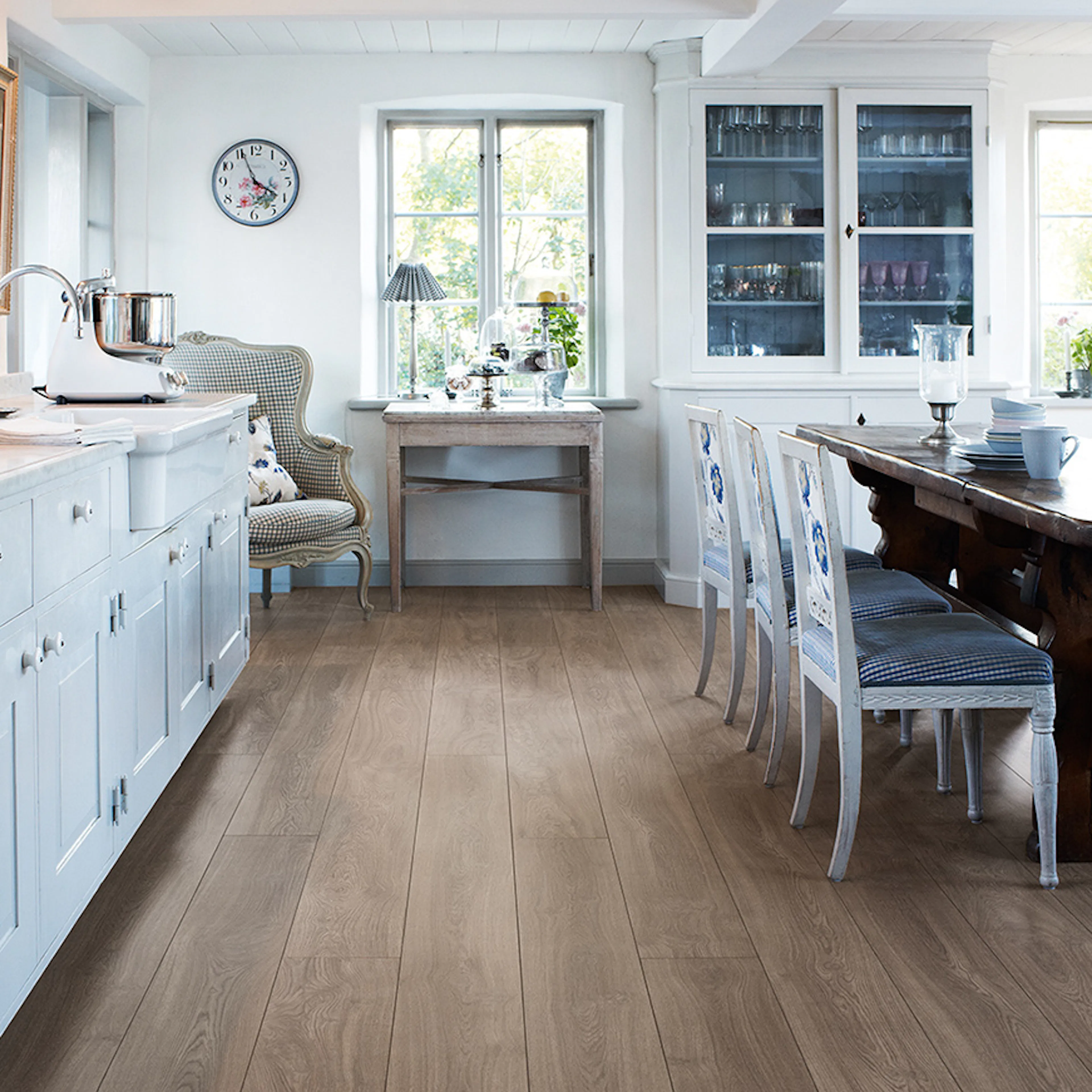 Laminatgolv Pergo Long Plank 4V Burnt Oak 1-Stav