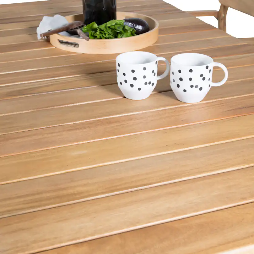 Matgrupp Venture Home Minnie 180 med 6 Moa Matstolar