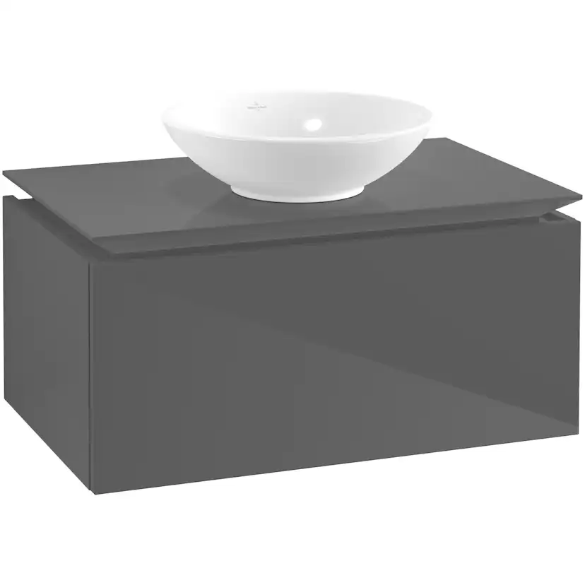 Tvättställsskåp Villeroy & Boch Legato Kompakt 800 med 1 Låda för Ytmonterat Tvättställ
