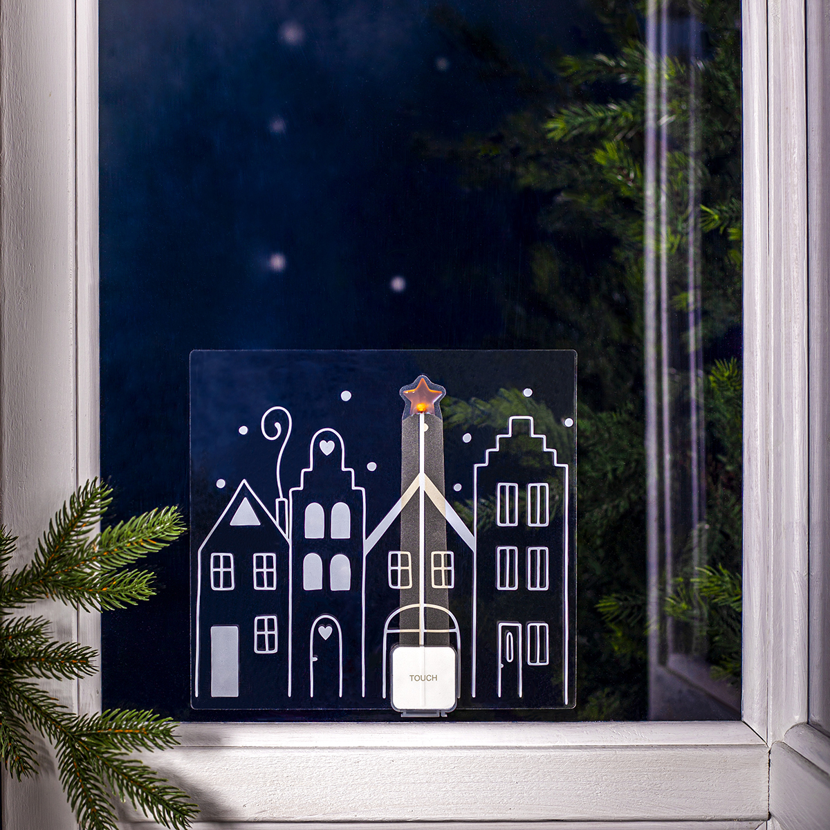 Juldekoration Star Trading Windo LED