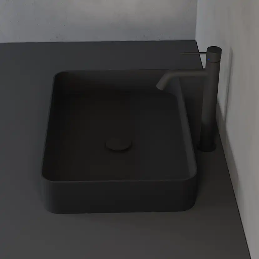Tvättställsblandare Scandtap Steel Voyage High
