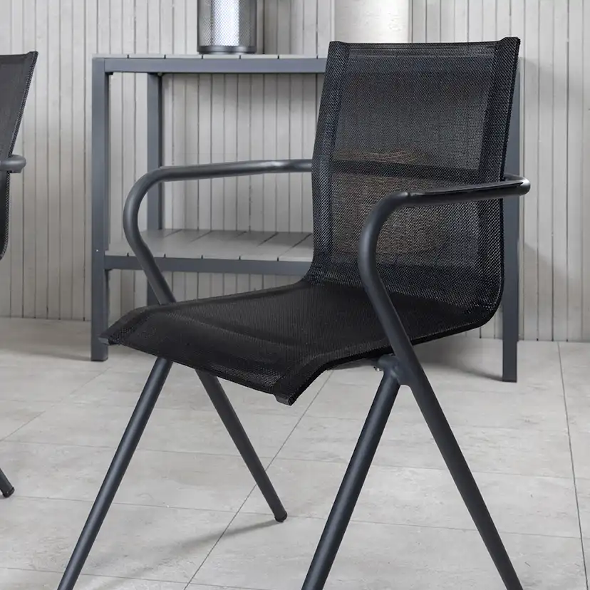 Matgrupp Venture Home Vyn med 6 Anve Matstolar