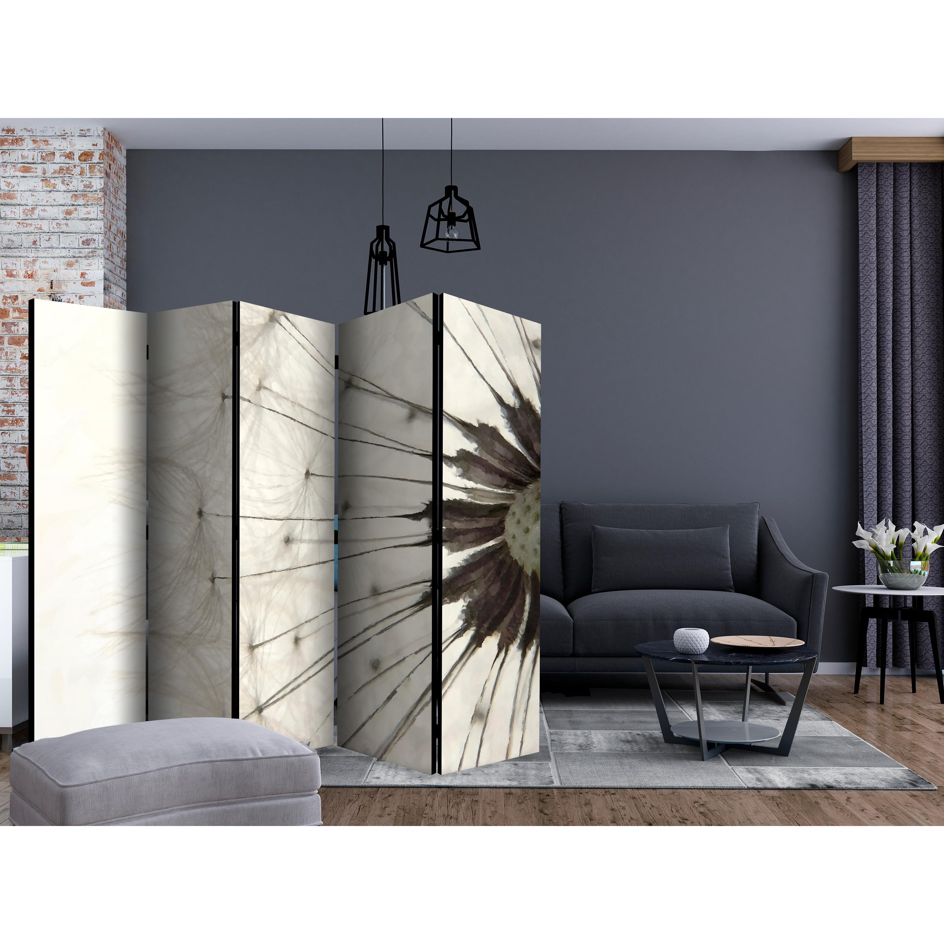 Rumsavdelare Arkiio White Dandelion II 225x172 cm